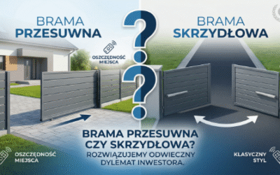 Brama przesuwna czy skrzydłowa? Rozwiązujemy odwieczny dylemat inwestora