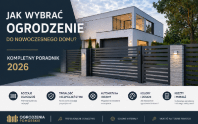 Jak wybrać ogrodzenie do nowoczesnego domu? Kompletny poradnik 2026