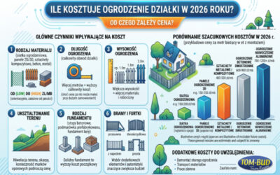 Ile kosztuje ogrodzenie działki w 2026 roku? Od czego zależy cena?
